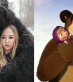 Masha și Ursul există în realitate și sunt vedete pe Instagram