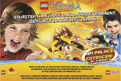 Primul eveniment LEGO® Chima din Romania,  in AFI Palace Cotroceni