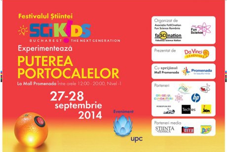 SciK!DS Festivalul Stiintei vine pe 27-28 septembrie la Mall Promenada