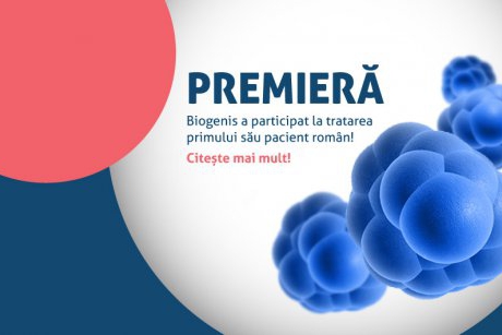 Premiera la Biogenis! Primul copil roman tratat cu celule stem mezenchimale din cordonul ombilical! 