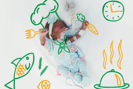 Bebelusi transformati in astronauti, medici si bucatari intr-un nou proiect fotografic