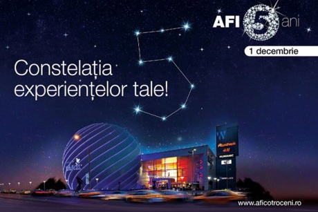 AFI Palace Cotroceni sarbatoreste cu mult fast 5 ani pe piata din Romania