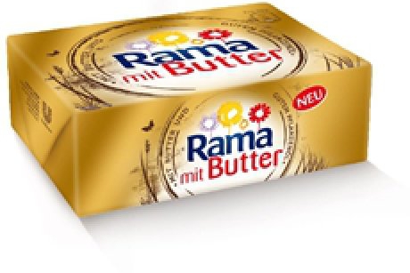 Noua Rama mit Butter - legatura gustoasa dintre Rama si unt, care aduce un plus de savoare la masa
