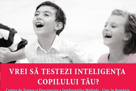 Testari IQ la nivel international pentru selectia copiilor supradotati