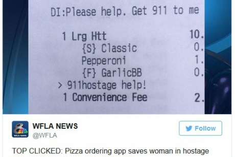 Comanda la pizza i-a salvat viata! Cum a scapat o femeie de atacatorul ei dupa ce a facut comanda la pizza