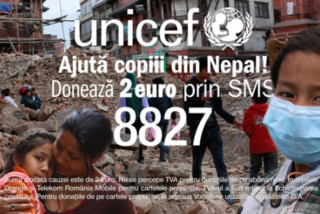Stirile PRO TV au lansat o noua campanie - Exista viata dupa cutremur,  in parteneriat cu UNICEF