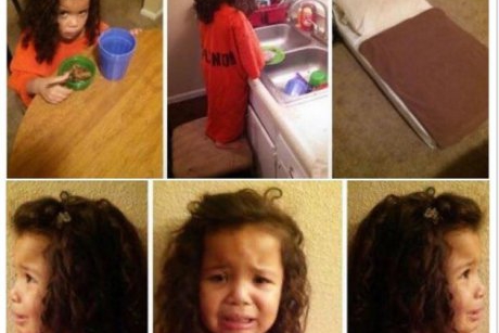 Un tata din Texas si-a transformat casa intr-o inchisoare improvizata pentru a-si pedepsi fetita de 3 ani