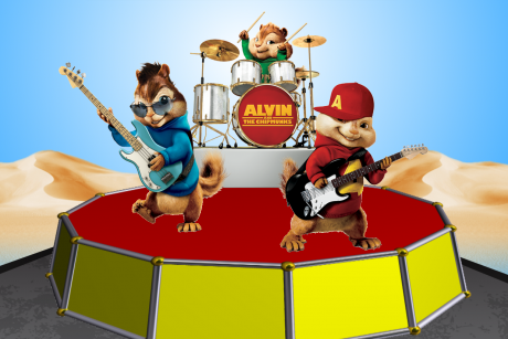 Castiga unul dintre cele 2 DVD-uri Alvin and The Chipmunks 4