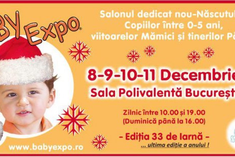 Produse inedite, oferte speciale si concursuri atractive la BABY EXPO Editia 33 de Iarna !