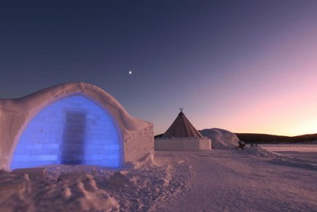 Cele mai spectaculoase hoteluri din gheață sau zăpadă