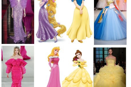 Uimitor: cum ar arăta rochiile prințeselor Disney în varianta haute couture din prezent