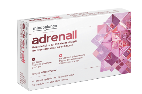 MINDBALANCE lansează ADRENALL, nutraceutic 100% natural pentru un nivel optim de energie pe întreg parcursul zilei