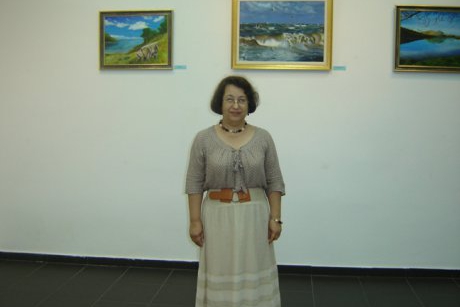 Expozitia de pictura -Mesaje de la malul marii- a dr.Mioara Iancu-Bratosin 
