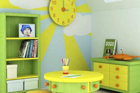 Piesele de mobilier necesare in camera copilului