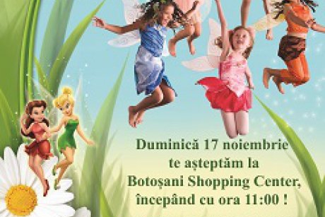 Duminica, eveniment Zanele Disney pentru copii la Botosani Shopping Center