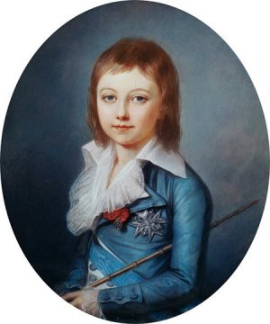 Louis Charles, cel de-al doilea fiu al reginei Maria Antoaneta