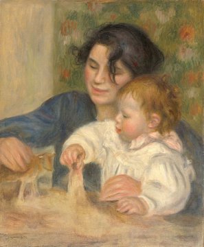 Pierre Auguste Renoir, Gabrielle și Jean copil, 1895-1896