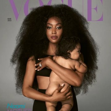 Prima poză cu fiica lui Naomi Campbell
