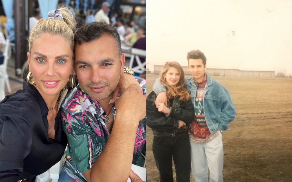 Andreea Bănică și soțul ei, Lucian Mitrea, formează un cuplu de 25 de ani