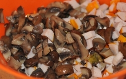 Salata de ciuperci brune