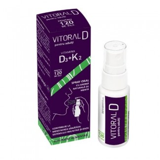 Vitoral D Spray Oral pentru Adulti x 25ml