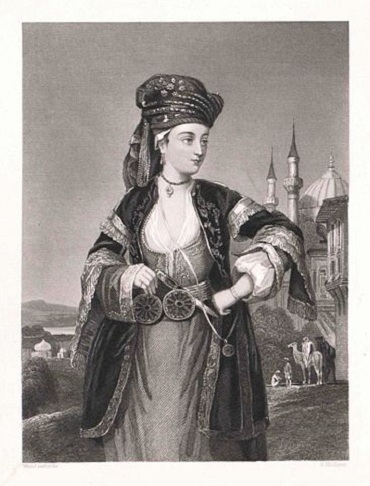 Lady-Mary-Montagu-in-perioada-in-care-se-afla-la-Constantinopol