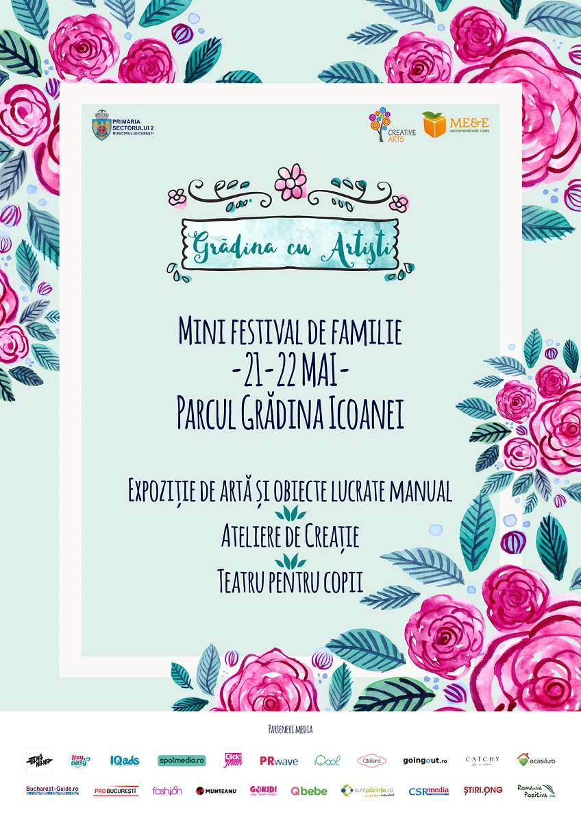 afisul evenimentului gradina cu artisti 2022