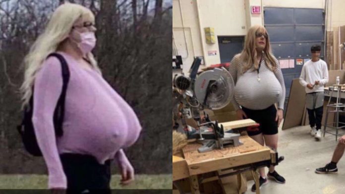 profesor transgender cu proteze mamare gigantice