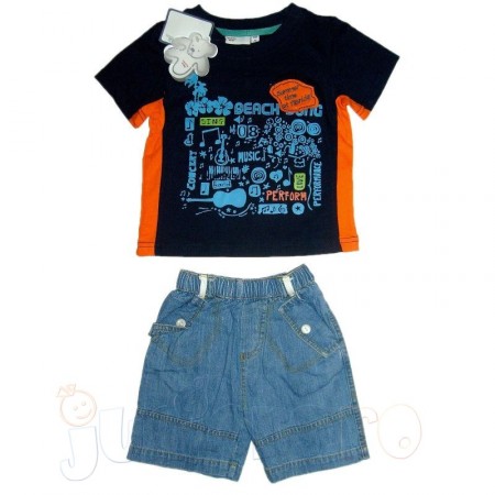Solid French Short Fetite Orange