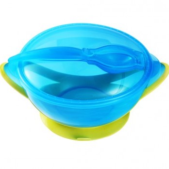 Castron cu ventuza si lingura - BabyOno