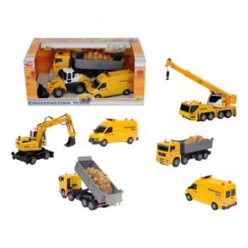 Dickie - Set 3 utilaje constructii