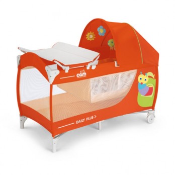 Cam - Patut pliant Daily plus portocaliu