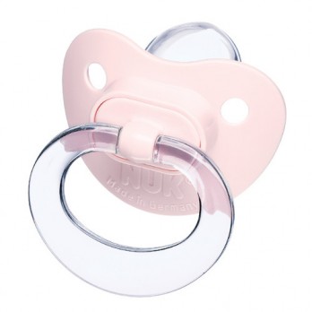 NUK Suzeta din silicon Baby Rose, marimea 1 (0-6 luni)