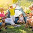 9 locuri de campare cu cortul ideale pentru familie