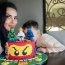 „Astăzi este despre el, despre Soarele nostru”. Fiul lui Ștefan Bănică Jr. și al Lavniei Pîrva a împlinit 6 anișori