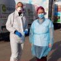 Andreea Marin, mare controversă: de ce ei i s-a dat costum cu factor ridicat de protecţie şi doctorului de lângă ea nu