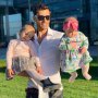 George Burcea și-a vizitat fetițele în weekend, la Andreea Bălan acasă. Iată gestul care a iscat comentarii nervoase pe internet