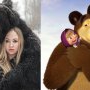 Masha și Ursul există în realitate și sunt vedete pe Instagram
