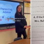 O învățătoare însărcinată și-a întrebat elevii ce să facă dacă bebe va plânge. Răspunsurile sunt haioase!