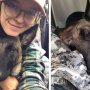 Câinele meu mi-a salvat viața când am fost atacată de un animal sălbatic în pădure