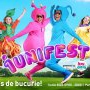 Copiii și părinții sar în sus de bucurie la 1uniFEST