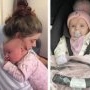 A adus pe lume un bebeluș după 25 de ore de travaliu. Nou-născutul poartă hăinuțe pentru copii de 6 luni