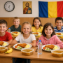 Ce mănâncă un copil român la școală, pe banii statului. Copii din mediile defarorizate merg la școală doar pentru masa caldă