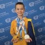 Iustin Petcu, un elev de numai 10 ani din Năvodari, a câștigat aurul la competițiile internaționale din Frankfurt