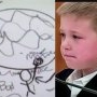 Un băiețel de 7 ani și-a condamnat propria mamă la închisoare pe viață printr-un simplu desen, devenit mărturie în proces. "Mami o ..."