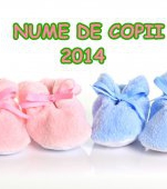 Top 10 Nume de copii in 2014