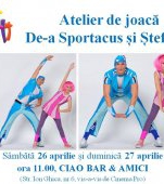 Ne jucam de-a Sportacus si Stefania si invatam sa traim sanatos