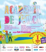 Incepe cea de-a doua editie a ACADEMIEI DE JOACA, cel mai mare eveniment dedicat invatarii prin distractie