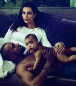 North, fetita lui Kim Kardashian a sarbatorit implinirea unui an intr-un mod inedit