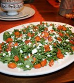 Salata de vara cu rucola si urda